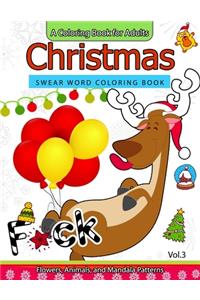 Christmas Swear Word coloring Book Vol.3