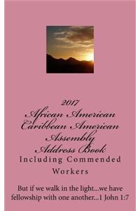 2017 AA - CA Assembly Address Book