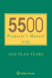 5500 Preparer's Manual for 2020 Plan Years