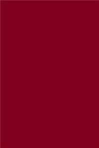 Journal Burgundy Color Simple Plain Burgundy