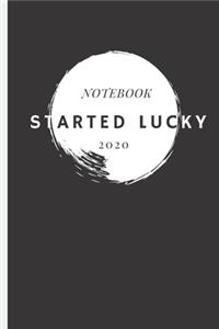 Notebook started lucky