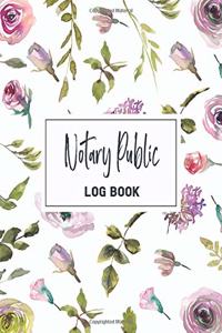 Notary Public Log Book