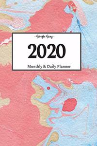 2020 Planner Daily and Monthly