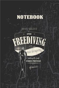 Freediving / Freediver / Apnoe - Notebook