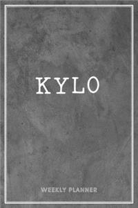 Kylo Weekly Planner