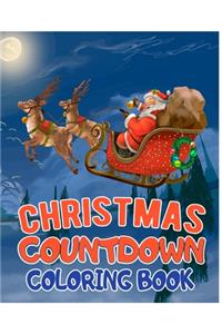 Christmas countdown coloring book