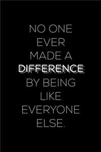 Make a difference