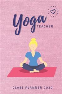 YOGA - Yoga Teacher's Journal 2020 - PINK