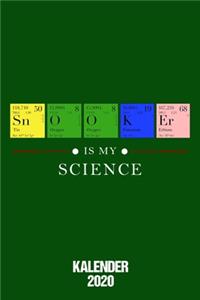 Kalender 2020 Snooker is my Science
