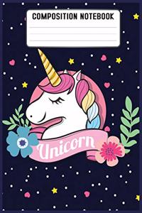 Unicorn Composition Notebook