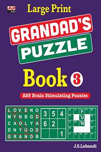 Large Print GRANDAD'S PUZZLE Book 3