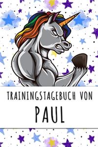 Trainingstagebuch von Paul