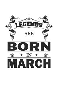 Legends Are Born In March