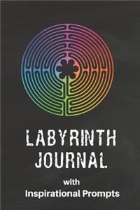 Labyrinth Journal with Inspirational Prompts