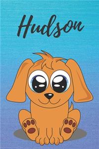 Hudson dog coloring book / notebook / journal / diary