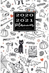 2020-2021 Weekly And Monthly Planner