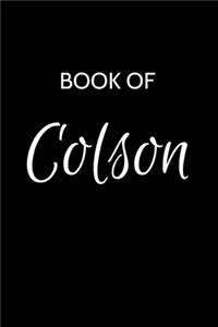 Colson Journal