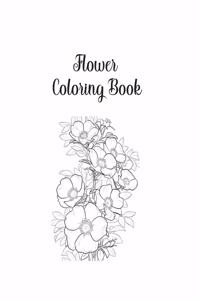 Flower Coloring Book