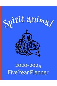 Spirit Animal 2020-2024 Five Year Planner