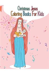 Christmas jesus coloring books for kids