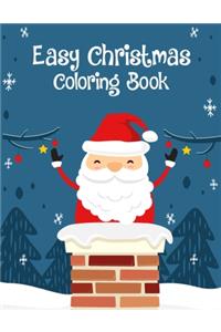 Easy Christmas Coloring Book