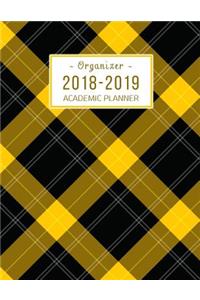 2018-2019 Academic Planner Organizer