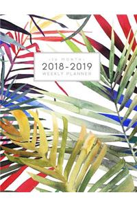 2018-2019 16 Month Weekly Planner