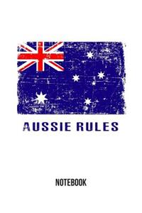 AUSSIE RULES Notebook