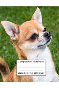 Composition Notebook Wide Ruled 8.5