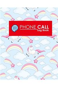 Phone Call Log Book