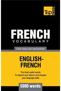 French vocabulary for English speakers - 5000 words