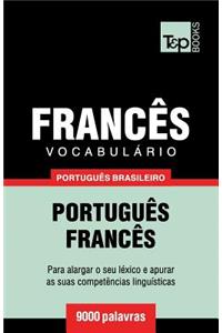 Vocabulário Português Brasileiro-Francês - 9000 palavras