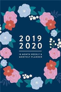2019 2020 18 Month Weekly & Monthly Planner