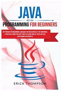 Java Programming for Beginners