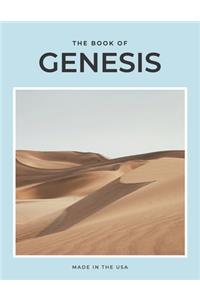 The Book of Genesis - Neat Sunday Bible (KJV - Aquamarine)