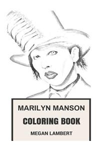 Marilyn Manson Coloring Book
