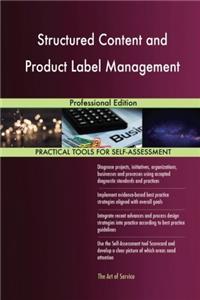Structured Content and Product Label Management: Professional Edition