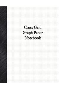 Cross Grid Graph Paper Notebook