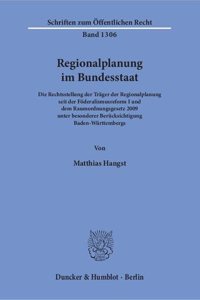 Regionalplanung Im Bundesstaat