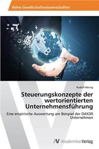 Steuerungskonzepte der wertorientierten Unternehmensführung
