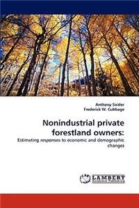 Nonindustrial Private Forestland Owners