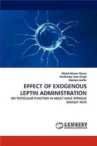 Effect of Exogenous Leptin Administration