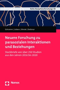 Neuere Forschung Zu Parasozialen Interaktionen Und Beziehungen