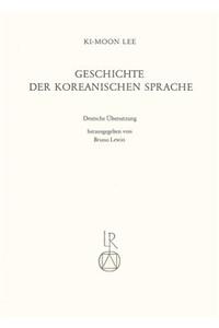 Geschichte Der Koreanischen Sprache