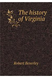 The history of Virginia