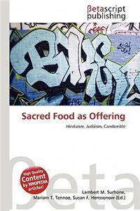Sacred Food as Offering
