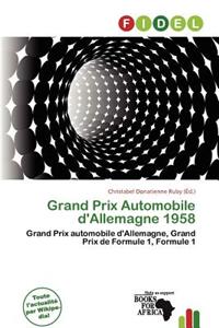 Grand Prix Automobile D'Allemagne 1958