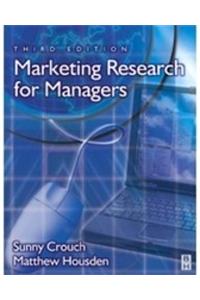  Marketing Research For Managers