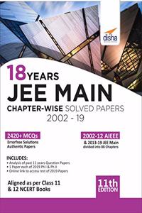 18 Years Jee Main Chapter-Wise Solved Papers