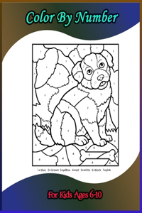 Color By Number For kids Ages 6-10